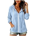 thumbnail image 2 of Neewe Hoodies for Women Sweatshirt Zip Up Hoodie Fall Fashion 2026 Trendy Long Sleeve Drawstring Winter Clothing Outfits, 2 of 7