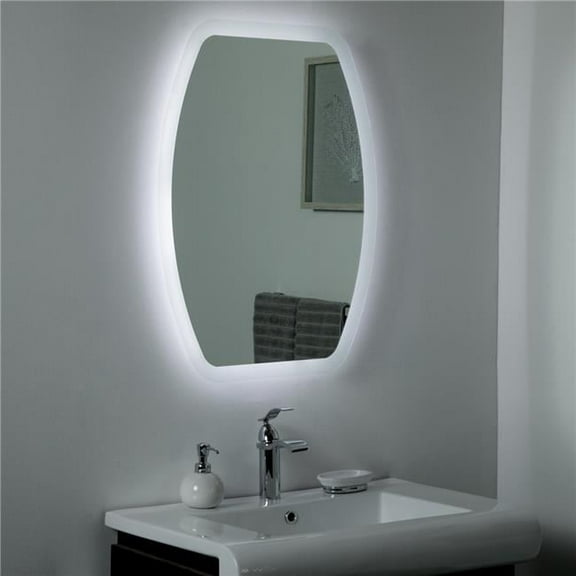 Decor Wonderland SSL208 31.5x 23.6 in. Lexy LED Bathroom & Selfie Vanity Mirror