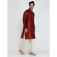 thumbnail image 2 of Men's Designer Jacquard Silk Jacquard Silk Sherwani Pajama Indian Kurta Pajamas Party Dress, 2 of 4