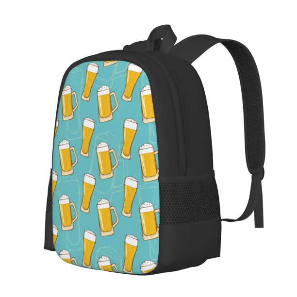Fotbe Beer Mochila para Hombre y Mujer - Tela Oxford 600D Resistente - Mochila Impermeable de Gran Capacidad para Escuela, Viajes y Senderismo
