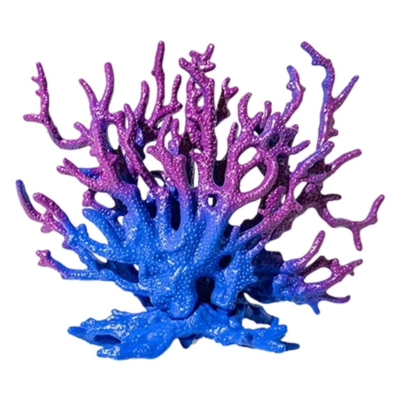 Aquarium Decorations Accessories - Fish Tank Decor with Artificial Soft Coral for Fish Tank Landscaping, Multiple Colors