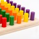 thumbnail image 4 of Juguetes De Materiales Montessori, Juegos Educativos, Bloques De Enchufe De Cilindro, Juguetes De Matemáticas De Madera, Juguetes Educativos Para Edades Tempranas Para Niños Minnieouse FN002414-00, 4 of 6