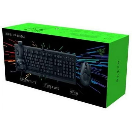 Razer Power Up Bundle – Cynosa Lite Viper Kraken X Lite