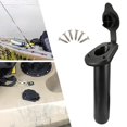 thumbnail image 2 of Fishing Kayak Fishing Rod Holder With Adjustable Angle & Leash Kayak Fishing Accessories Kit For Canoe Kayak & Boat Kayak Clip Screw Mount Christmas Decor Fall Decor, 2 of 8