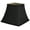 Black, variant on Urbanest 9" Silk Square Cut Lampshade, Black