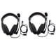 thumbnail image 1 of 2x Auriculares con Micrófono Y PTT para Dedo para 777S RT21 / 22 SM SunniMix Auriculares aéreos profesionales, 1 of 8