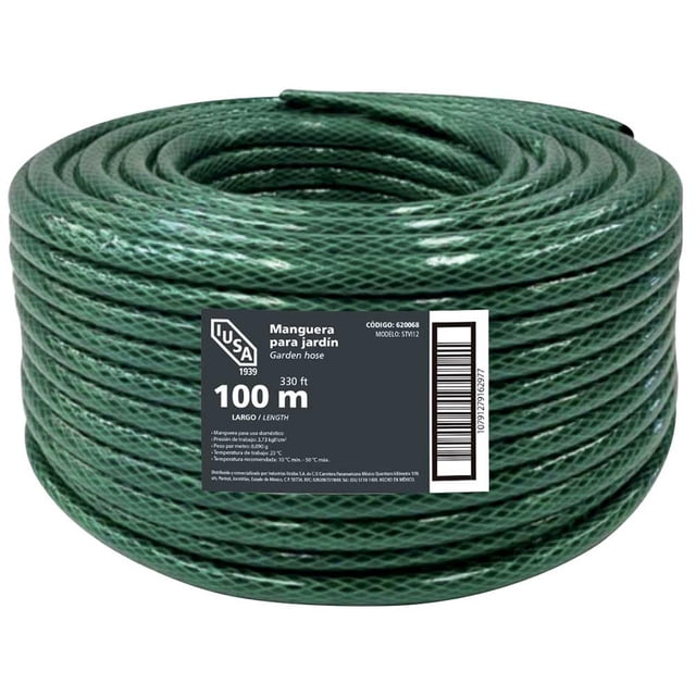 Rollo de Manguera Flexible Tricapa Iusa 100 m de 3/4"