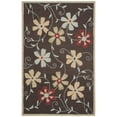 thumbnail image 5 of SAFAVIEH Blossom Linnaea Floral Wool Area Rug, Brown/Multi, 4' x 6', 5 of 10