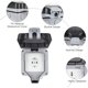 thumbnail image 4 of Tomas de corriente impermeables para exteriores, toma de corriente conmutada impermeable IP66, tomas de corriente de pared con tapa, enchufes de 13 A, 4 of 5