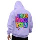 thumbnail image 5 of MHFRRA Sudaderas y Sudaderas Casuales para Hombre, de Corte Relajado, con Estampado Gráfico para Otoño E Invierno, de Fácil Cuidado, Ideales para Uso Diario Púrpura claro, 5 of 5