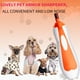 thumbnail image 5 of Molinillo De Uñas Profesional Para Perros Y Herramienta Para El Cuidado De Las Patas Velocidad Ajustable Y Motor Ultrasilencioso Cortapelos Para Mascotas De Mano Y Alimentado Por Batería sonducket PT001113-00, 5 of 5
