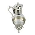 thumbnail image 4 of Ensemble de Cafetière en Verre, Cafetière Turque Vintage avec Filtre en Acier Inoxydable Réutilisable, Cafetière à Verser, Théière, Tasses en Métal, Plateau, 4 of 7