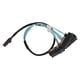 thumbnail image 3 of Cable Mini SAS a 4 SATA 7 pines 12 Gbps Cobre estañado Contactor chapado en oro Cable SFF 8087 a 4 SATA para chasis de escritorio 0,5 metros / 1,6 pies, 3 of 5