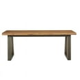 thumbnail image 4 of OS Home and Office Furniture Weston Bench in Rustic Sand Finish, 4 of 6