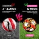 thumbnail image 5 of Balón de Fútbol QMCZLA Blanco Entrenamiento para Adultos y Niños, 5 of 7