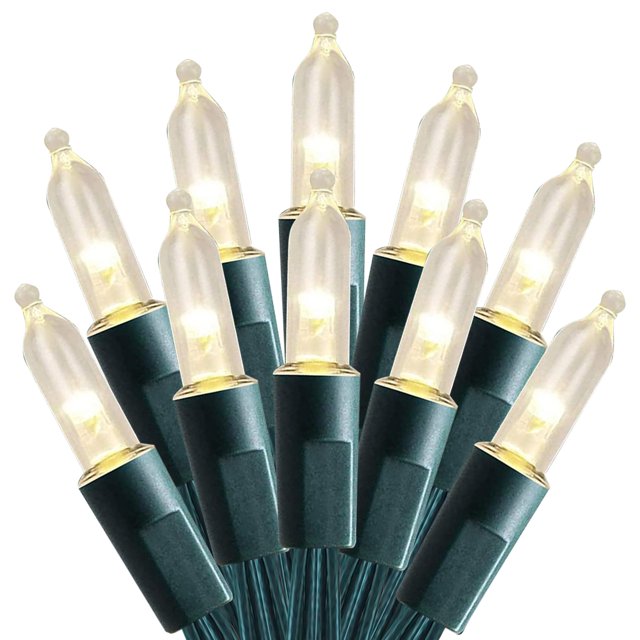 Guirnalda de luces navideñas FUNPENY, 64 m, 200 LED, 8 modos, blanco cálido
