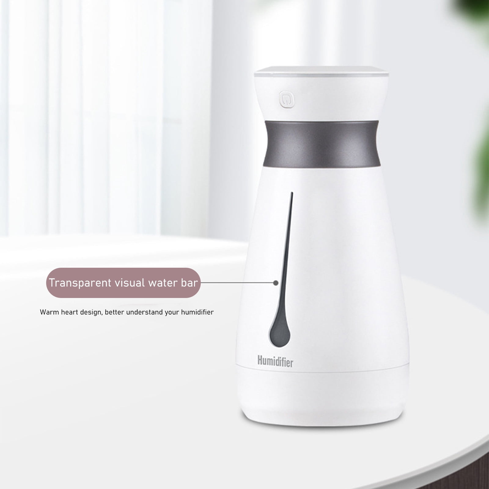 Humidifier for Bedroom,Quiet And Portable Cool Mist Humidifier,Air Humidifier for Home Baby Nursery & Plants
