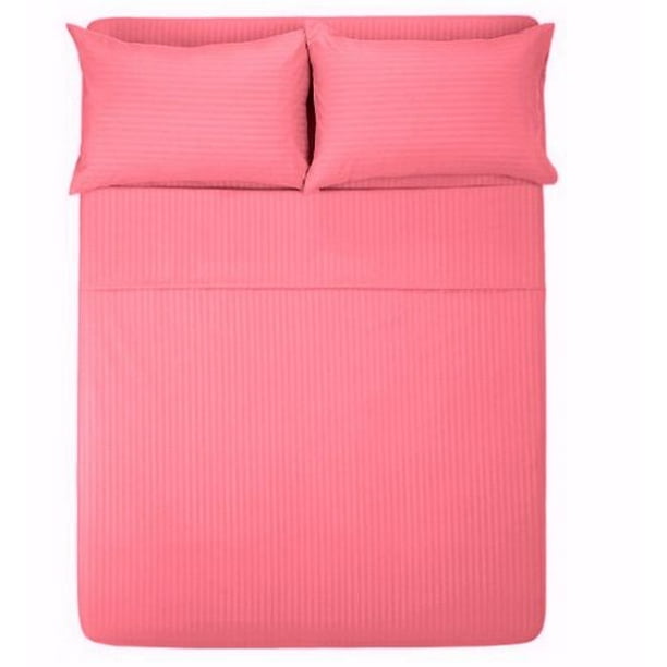 Sleeper Sofa Sheets Queen Size 62 X 74 5 Inch Deep Stripe Pink 600tc Superior Cotton Super Soft Wrinkle Fade Resistant Bed By The Great American Com Sleeper Sofa Sheets Queen Size 62 X 74, Queen Size Sleeper Sofa Sheets