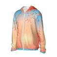 thumbnail image 2 of Kll The Sunset Of Dandelion Print Men'S Women’s Upf 50+ Sun Protection Outdoor Hoodie Jacket Long Sleeve Fishing Hiking Performance Shirt- Small, 2 of 8