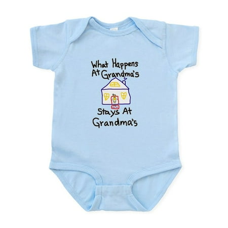 

CafePress - Grandma s House Infant Bodysuit - Baby Light Bodysuit Size Newborn - 24 Months