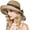 Khaki, variant on Women Floppy Sun Hats Fashionable Summer Wide Brim Cap BeachStraw Hat UV UPF50 Travel Packable