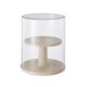 thumbnail image 2 of Caja Almacenamiento Giratoria para Figuras Estante Exhibición Vitrina Figuras Multicapa Caja Transparente Color Blanco, 2 of 9