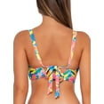 thumbnail image 3 of Printed Vienna V-Wire Bikini Top Swimsuit, 3 of 6