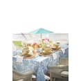 thumbnail image 6 of BrylaneHome Outdoor Weather Resistant Roma Hand-Woven Resin Wicker Stacking Chair + Free Seat & Back Cushions for Home, Backyard, Deck, Patio (250 Lb Capacity), 6 of 6