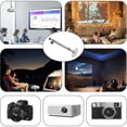 thumbnail image 4 of 1PCS Support de Plafond pour Projecteur Support Universel pour Projecteur Mini Support de Projecteur Rotation 90° 360° Support Mural en Aluminium, 4 of 4