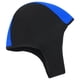 thumbnail image 2 of Traje de neopreno con capucha térmica para natación, surf, buceo, protección solar UV, secado rápido, para hombres y mujeres, negro y azul, 2 of 14