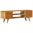 thumbnail image 2 of vidaXL TV Stand and TV Cabinet 110x35x40 cm Solid Mango Wood, 2 of 5