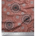 thumbnail image 1 of Soimoi Poly Georgette Fabric Mandala Ethnic Fabric Prints by Yard 42 Inch Wide, 1 of 1