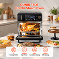 thumbnail image 4 of OUNIN Air Fryer Toaster Oven Combo 16 QT 11-in-1 Countertop Convection Steam Oven with Bake Roast Dehydrate Dual Cook Self-Cleaning, 4 of 12