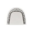thumbnail image 3 of Rowan 27.5" Rope Barrel Low Back Patio Counter Stool Set of 2 Optic White, 3 of 6