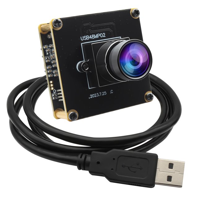 Módulo de cámara ELP 48MP USB para monitoreo de PC e impresoras 3D