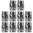 thumbnail image 3 of 10 Uds. De cuentas de cordón de cuchillo Paracord de Metal, agujero de 6mm para hacer pulseras, tipo de doble cara, 3 of 10