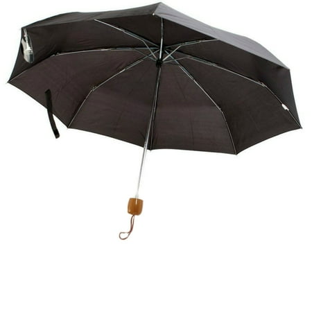Mini Manual Umbrella - Magg shop Rain Mini Small 38 inch Compact manual Folding Umbrella Cheap Black for Mens or Womans Pocket Size