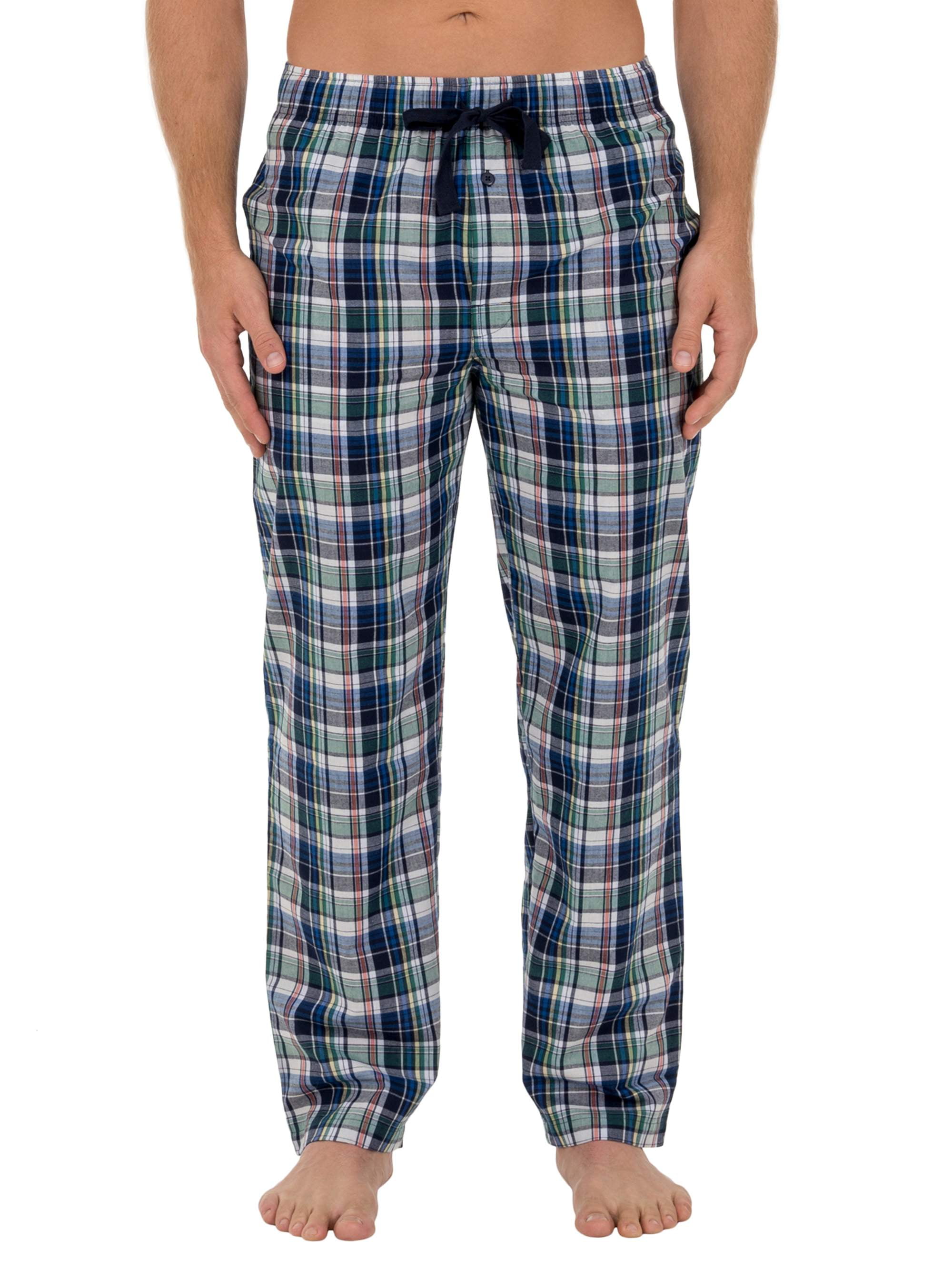 fruit of the loom men's microfleece pajama pant