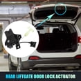 thumbnail image 2 of Unique Bargains 1 Set Rear Liftgate Door Lock Actuator with Nuts for Ford Focus 2008-2009 No.8S4Z5443200B Black, 2 of 7