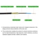 thumbnail image 4 of 1Pcs 32.8Ft Cable de fibra óptica simple modo OS2 LSZH SC/APC-SC/APC con armadura y adaptador óptico blanco, 4 of 5