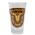 thumbnail image 1 of Vaso de cerveza Silver Buffalo Yellowstone No elegimos el camino, 1 of 7