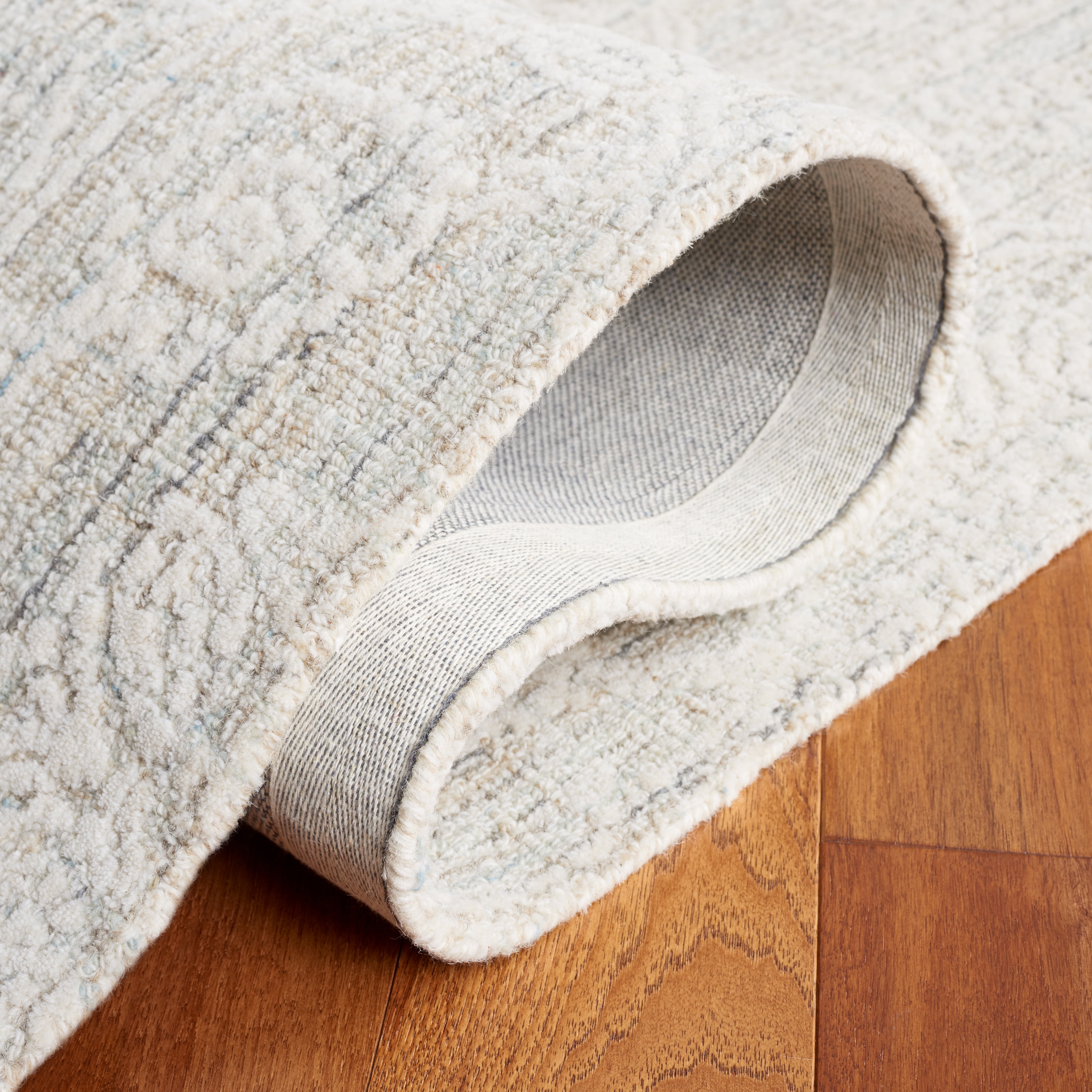 SAFAVIEH Ebony Abram Botanical Area Rug, Teal/Ivory, 8' x 10'