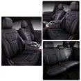 thumbnail image 2 of Fundas de asiento de coche de lujo personalizadas para Tesla Model 3 Y Highland S 2023 2024 Regalos para hombre Accesorios para el interior del coche, 2 of 5