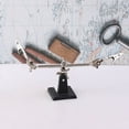 60mm Third Hand Soldering Iron Stand Magnifying Glass Electric Iron