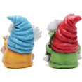 thumbnail image 4 of Decoraciones de jardín para primavera y verano, regalos de decoración de gnomo de otoño de elfo, estatuilla de enano de elfo sueco, decoración de gnomo de mesa para interior y hogar, 2 uds., 4 of 5