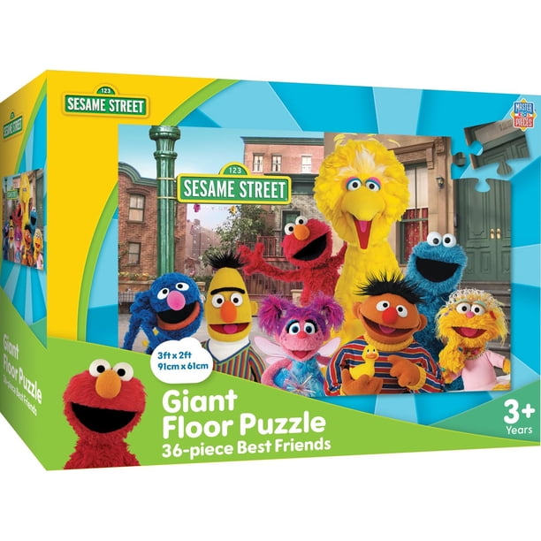 Puzzle Masterpieces Sesame Street Best Friends, 36 piezas