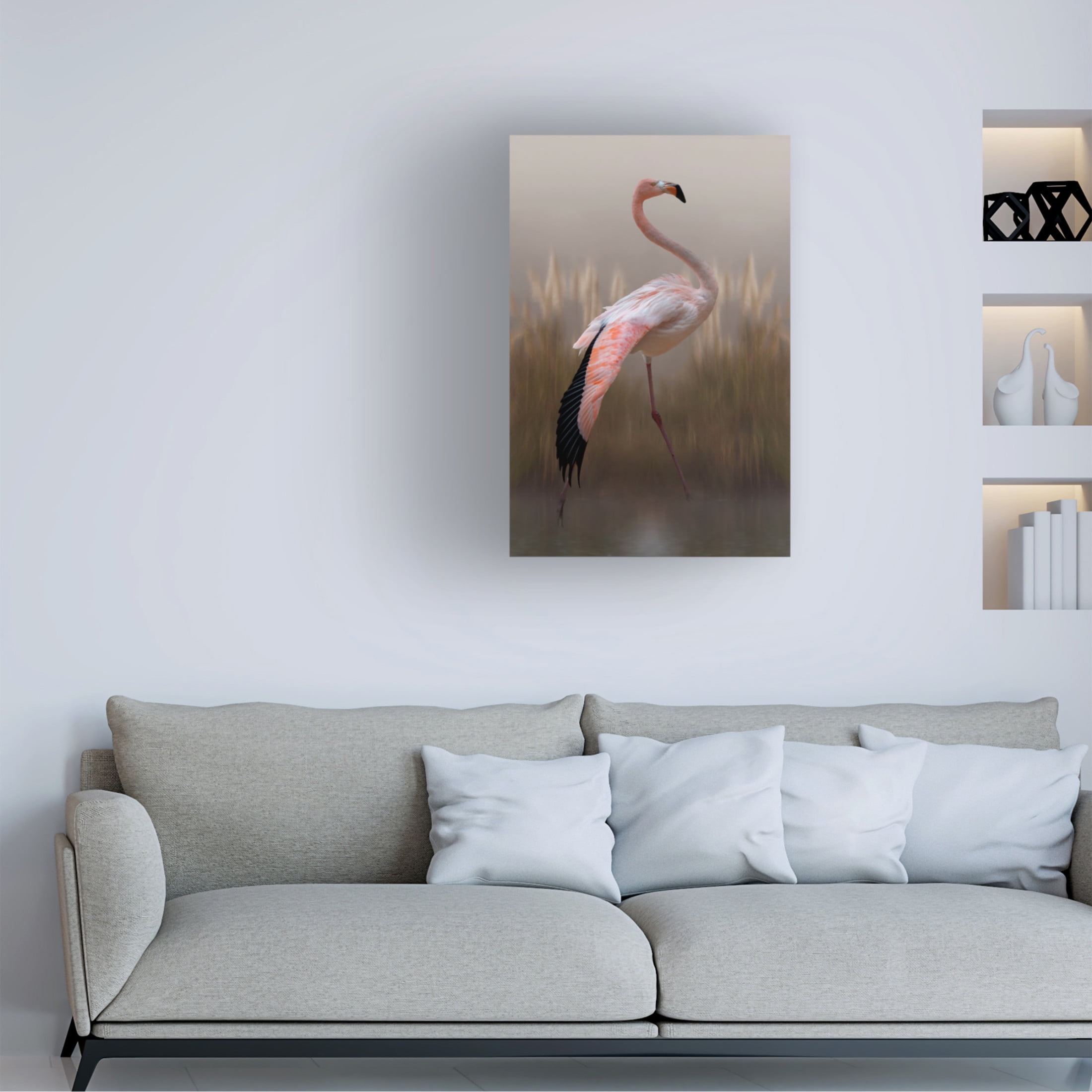 Canvas Wall Art - Krystina Wisniowska 'Grace' Wall Art for Living Room, Bedroom, or Office Décor by Trademark Fine Art - 30 x 47 Inches