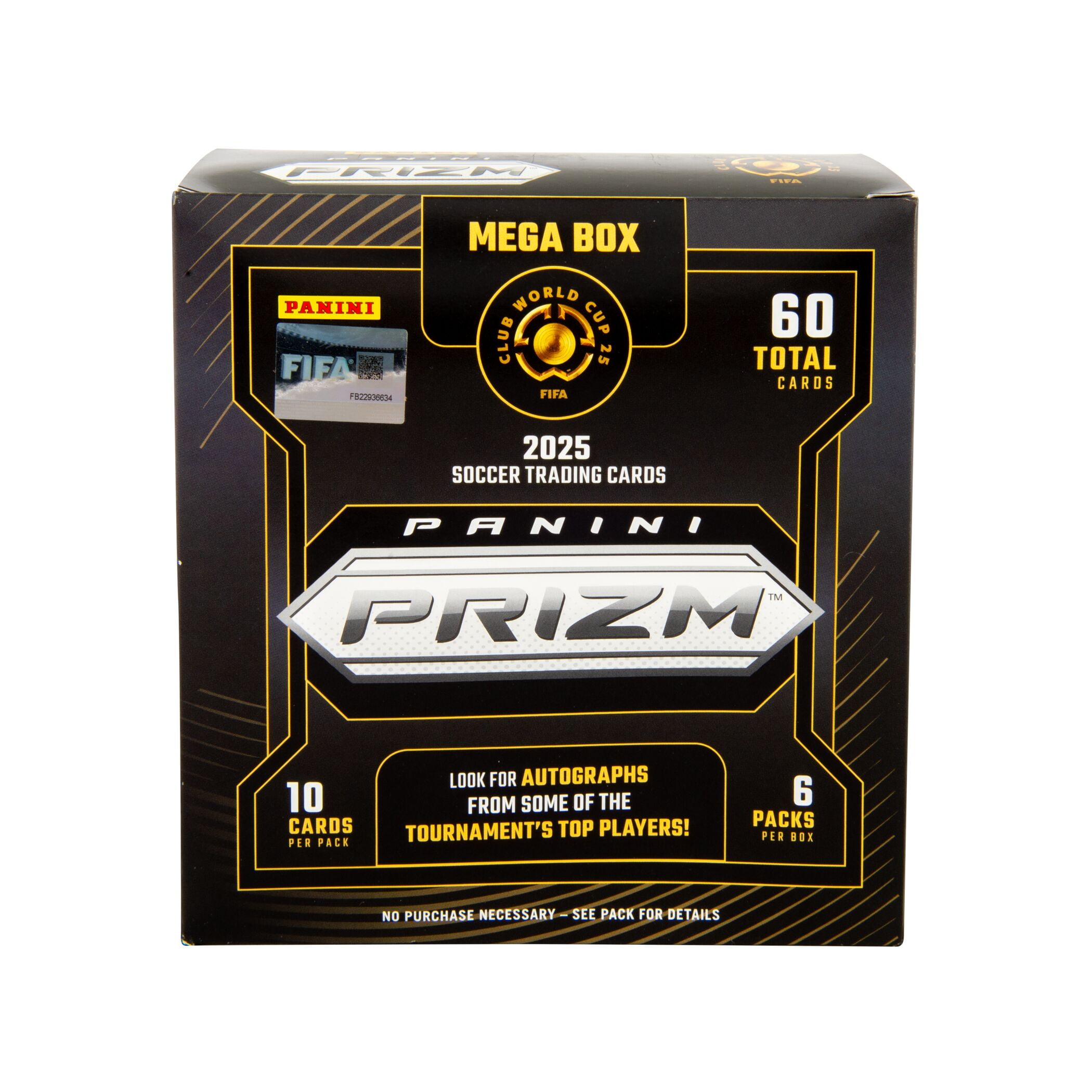 2025 Panini FIFA Prizm Soccer Trading Cards Mega Box - Walmart.ca