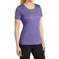 thumbnail image 4 of Mafoose Women's Heather Contender Scoop Neck Tee Pink Purple Heather X-Small, 4 of 5