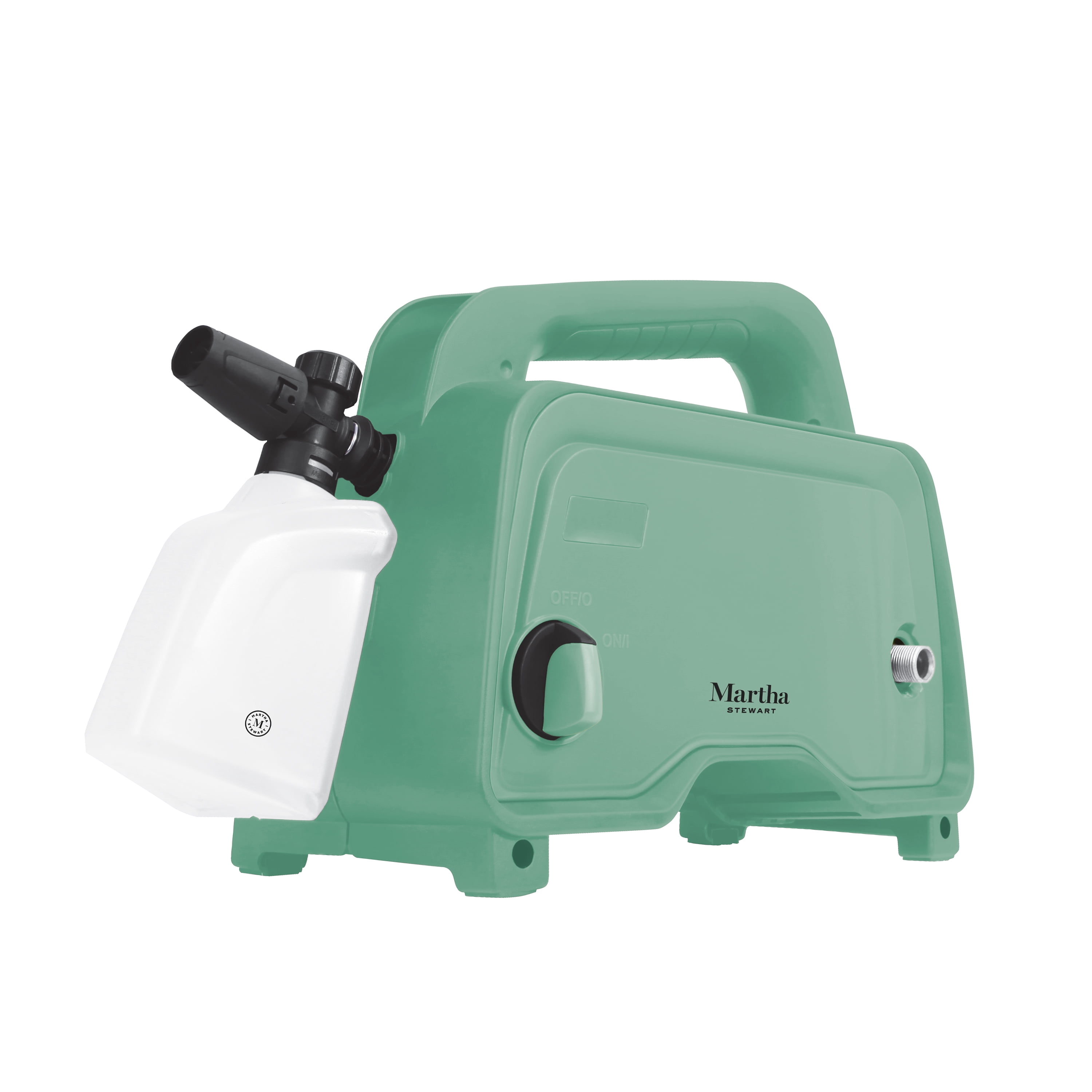 Martha Stewart MTS-1300PW-MGN Electric Pressure Washer with Adjustable Spray Wand, 11 Amp (Mint)
